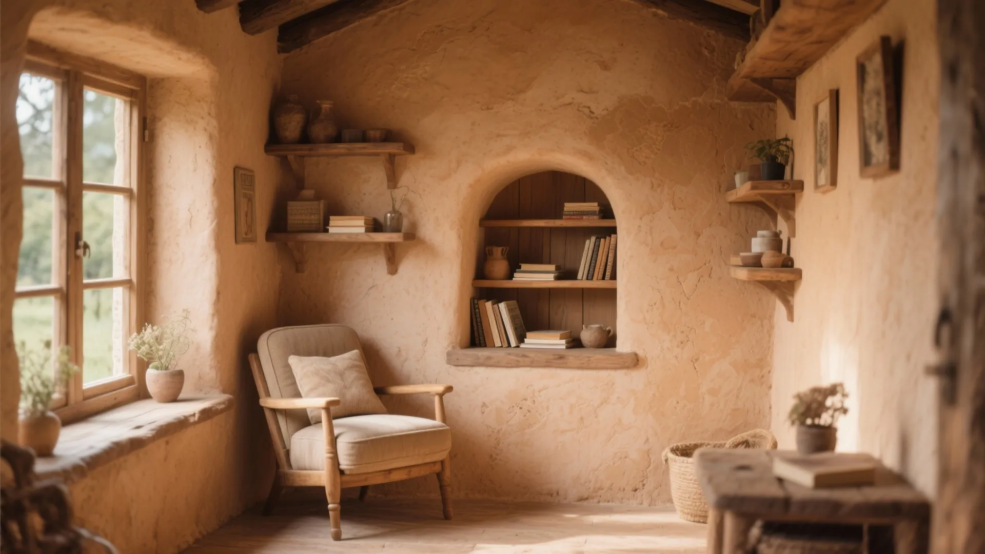 Rustic Clay Plaster