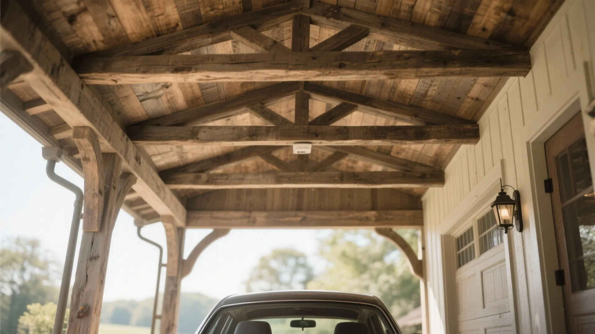 Tip 2: Exposed Beams for Rustic Charm