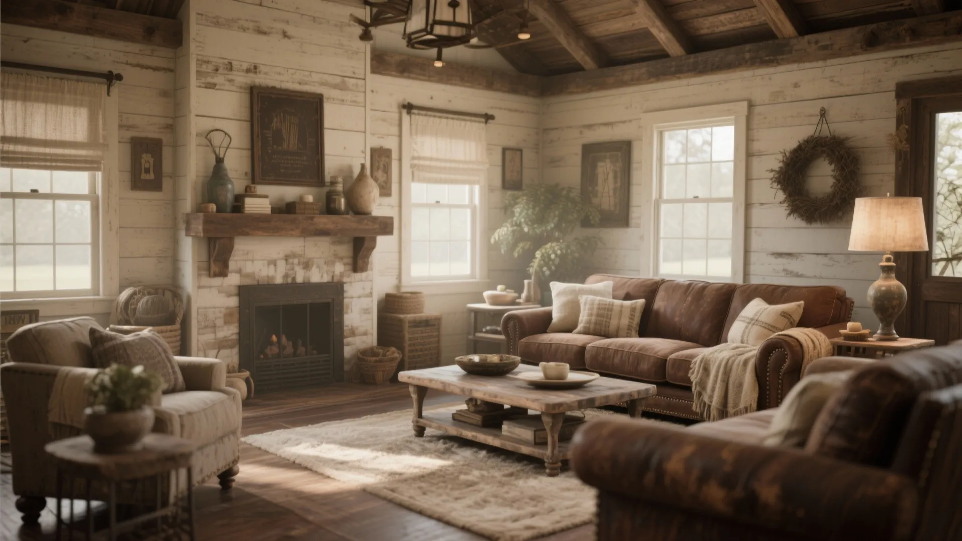 7. Rustic Farmhouse Vibes