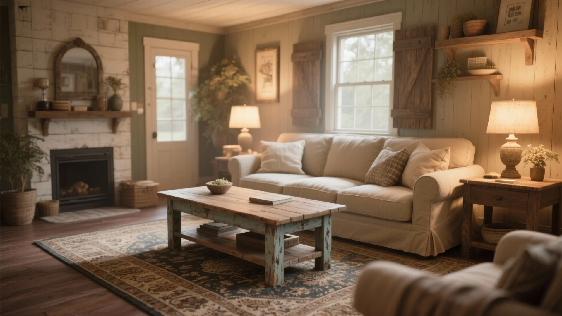 Rustic farmhouse charm