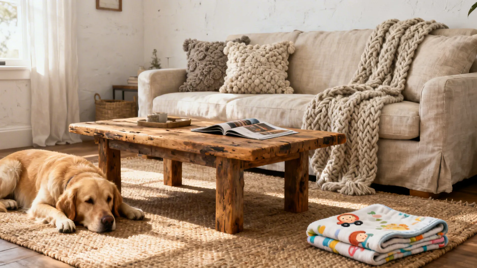 5 Rustic Modern Farmhouse Living Room Ideas