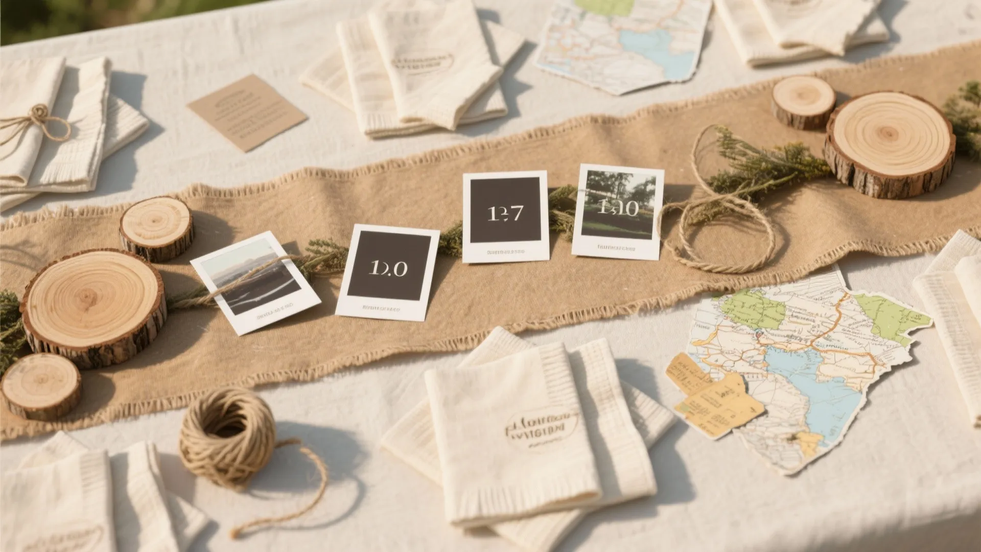 Woodland “One-derland”: Warm Woods, Kraft Paper, and a Milestone Gallery