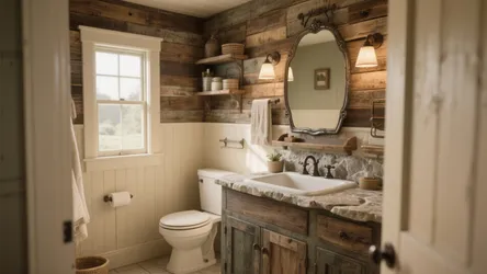 10 Rustic Half Bathroom Ideas