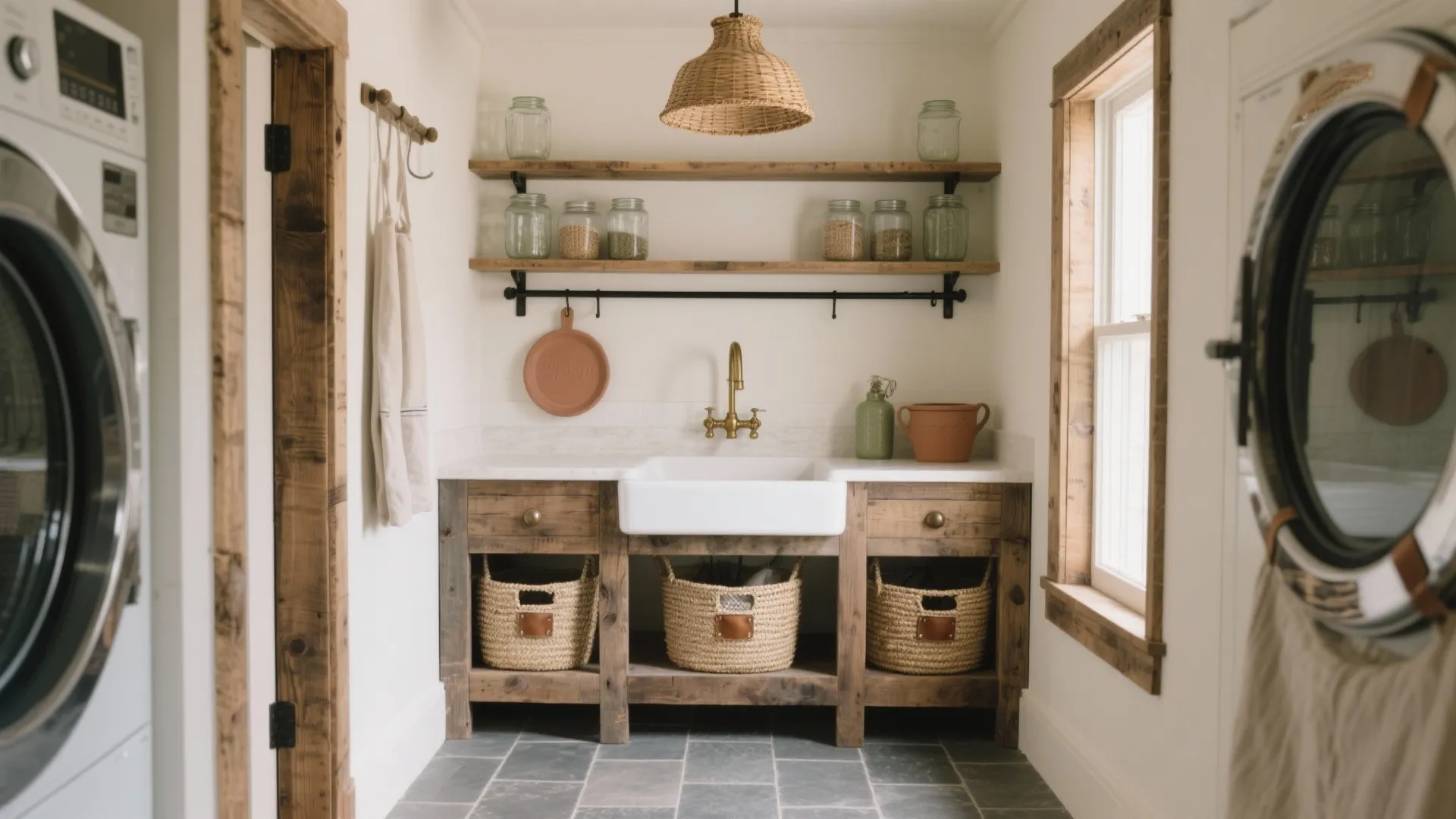 5 Rustic Laundry Room Ideas You’ll Actually Use: Small space, big character: a senior designer’s real-world tips for cozy, hardworking laundry corners.