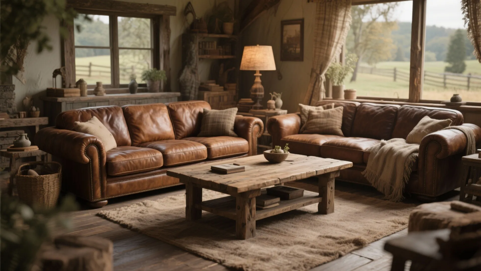 9. Rustic Cabin Feel