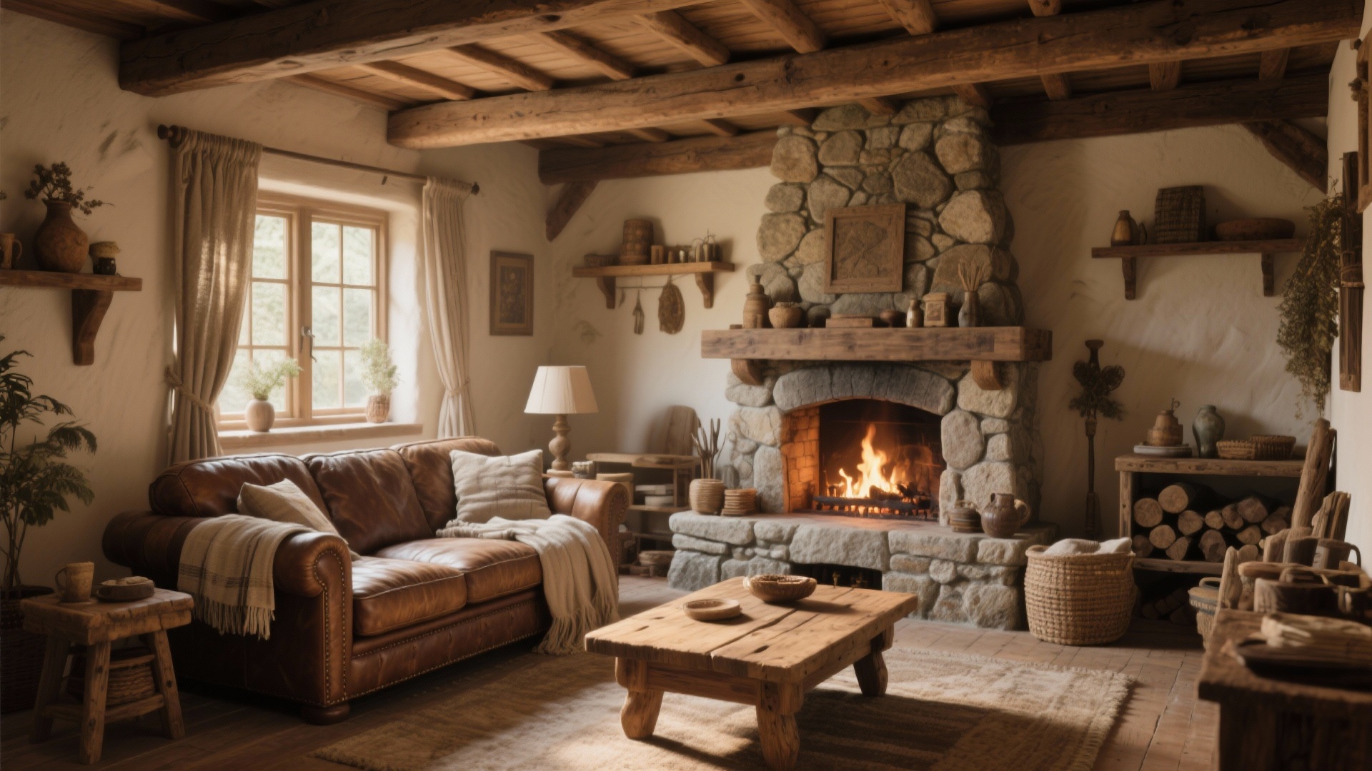10 Rustic Living Room Decorating Ideas