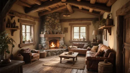 10 Rustic Living Room Decorating Ideas