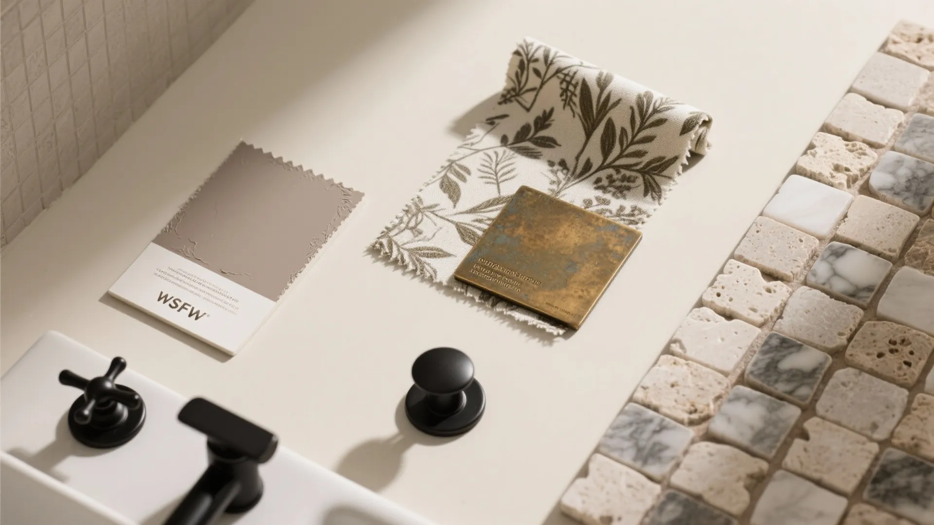 Warm Neutrals, Botanical Prints, and Soft Lighting