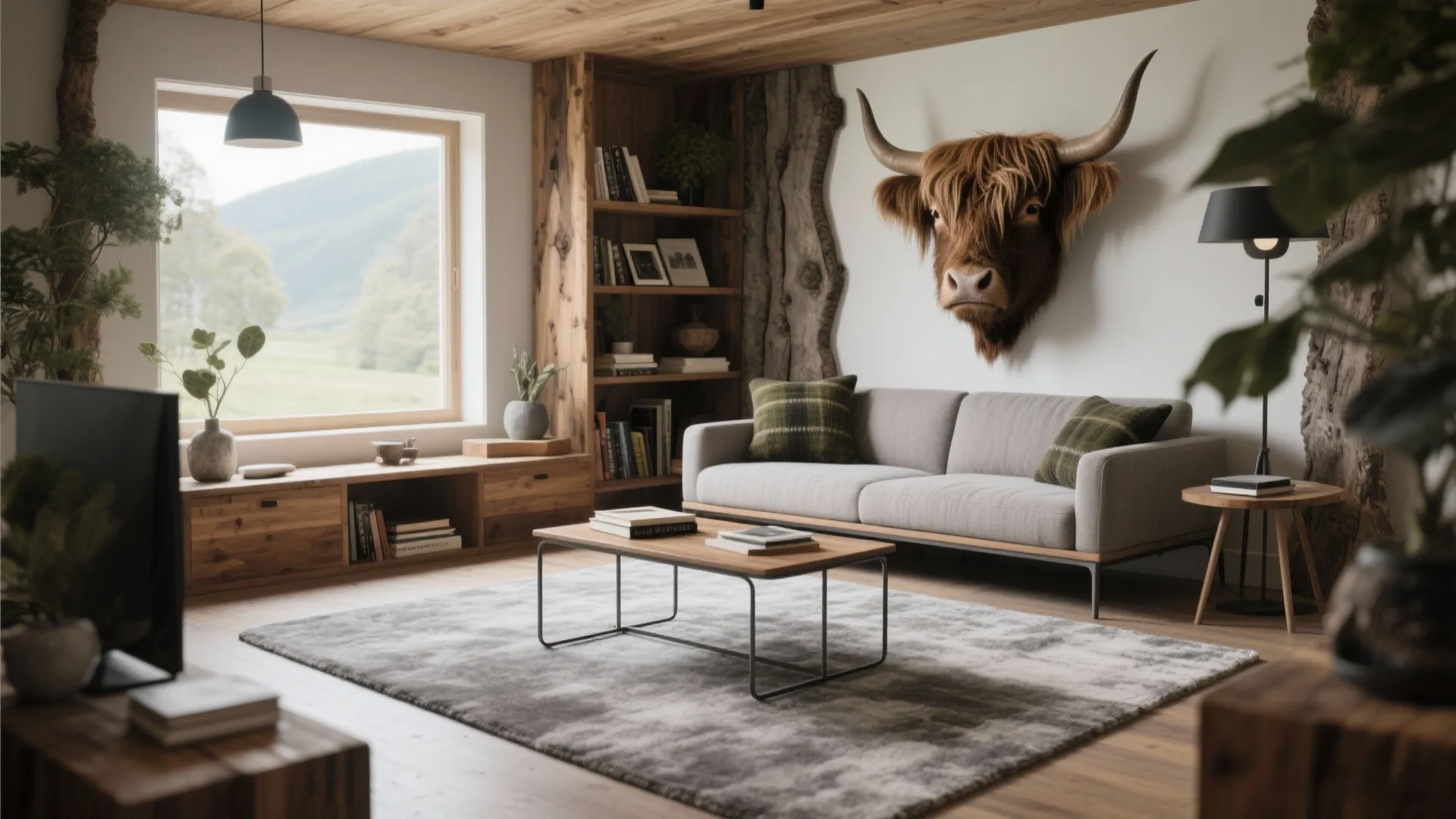 3. Rustic Meets Modern