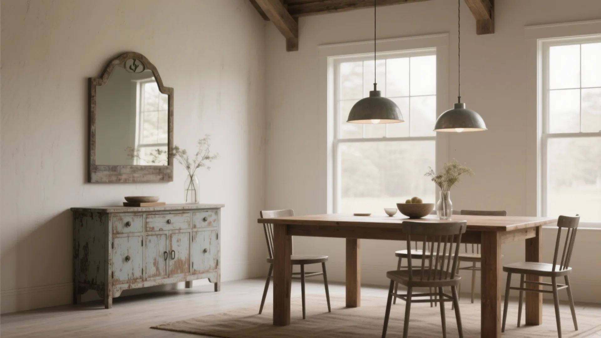 2. Rustic Modern Minimalism