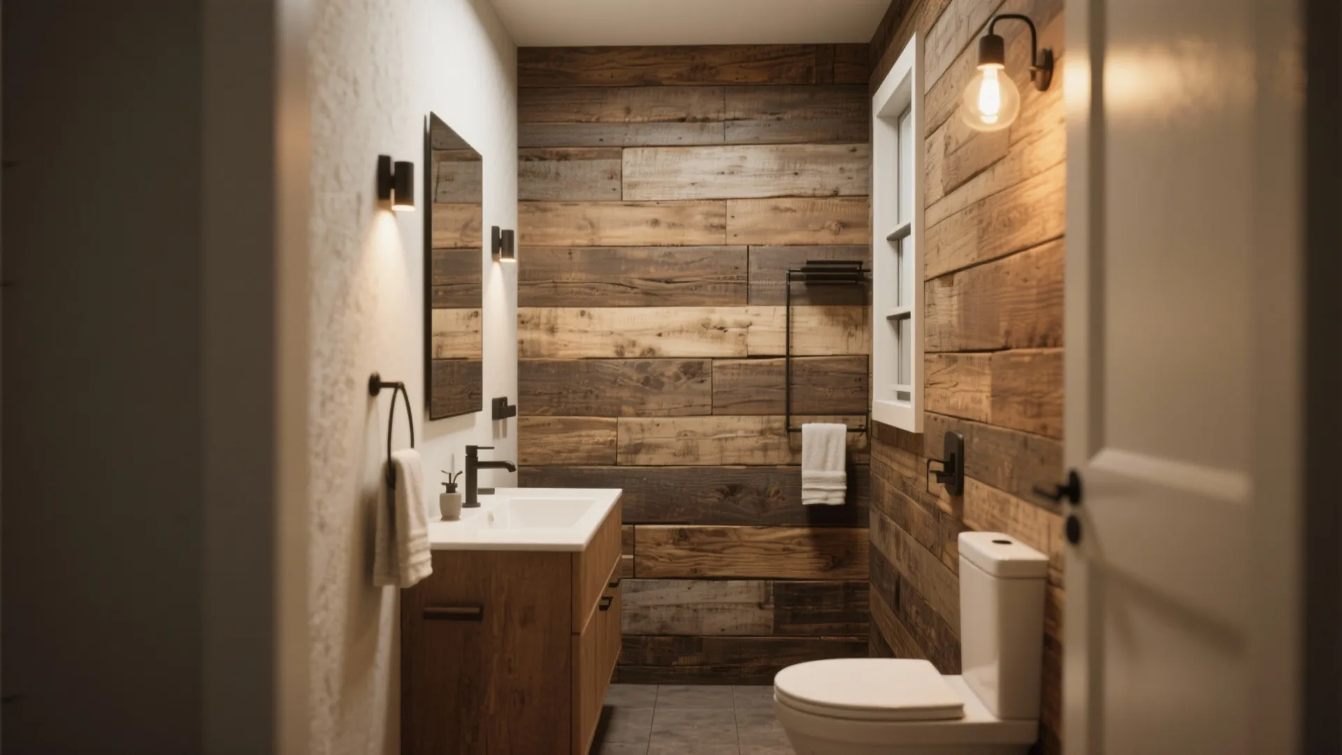 6. Rustic Meets Modern