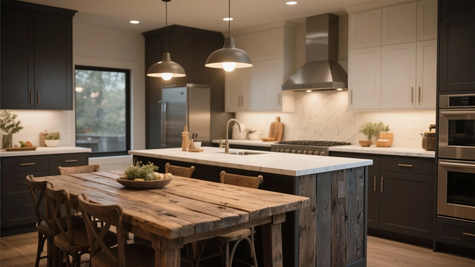 4. Rustic Meets Modern