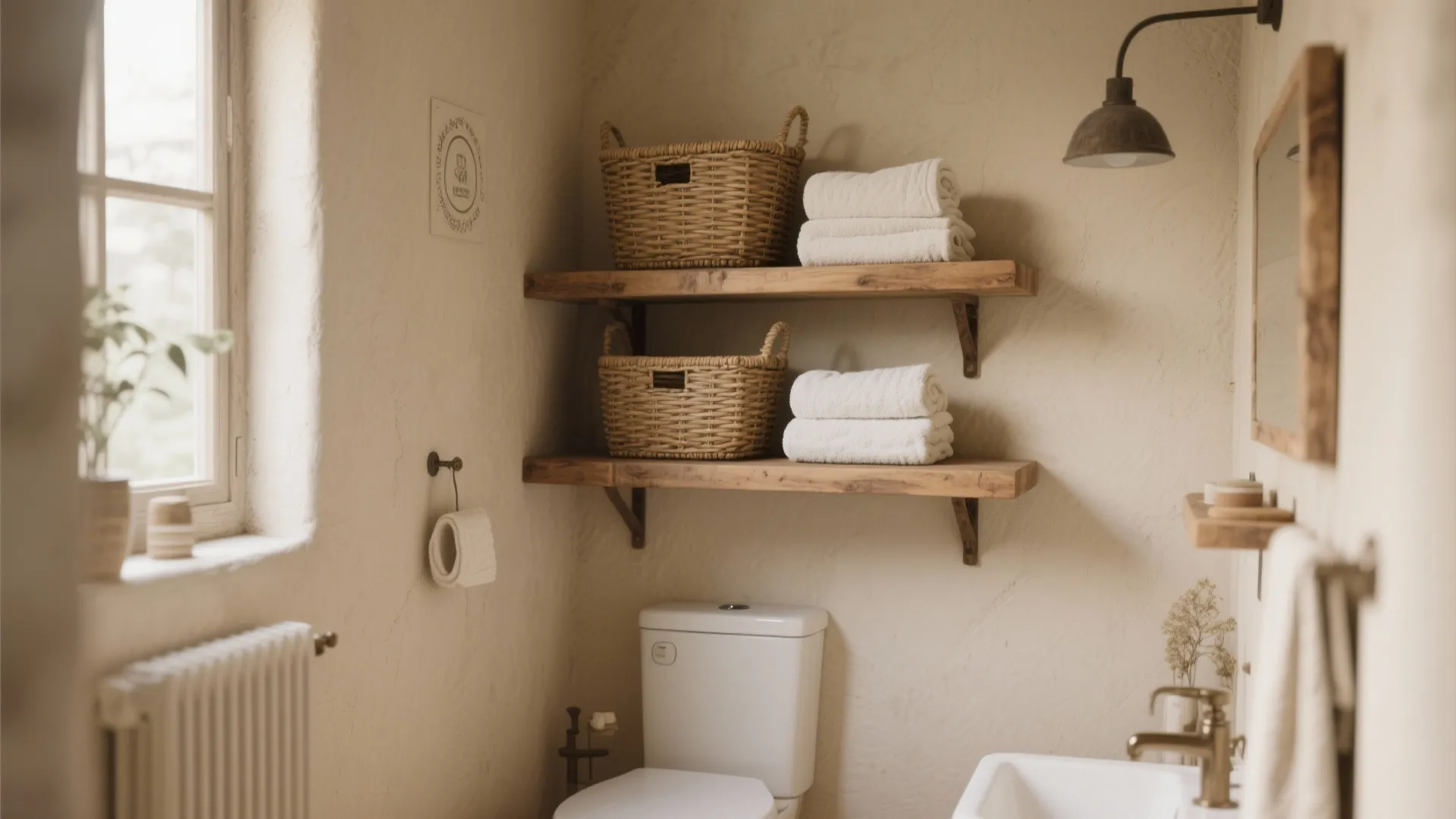 6. Add Open Shelving