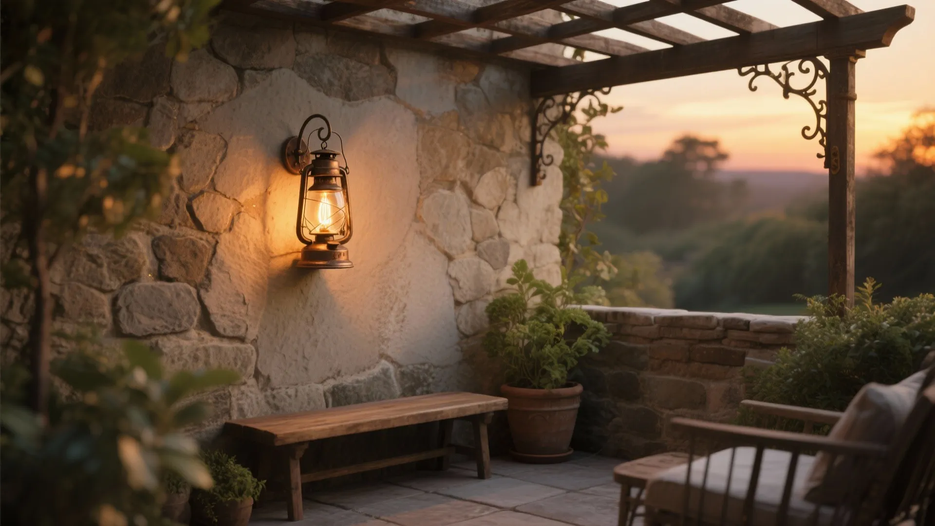 5 Rustic Outdoor Wall Lights Ideas