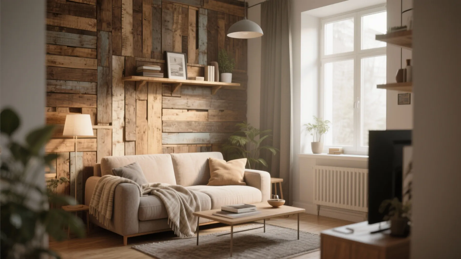 1. Rustic Charm with Reclaimed Pallets