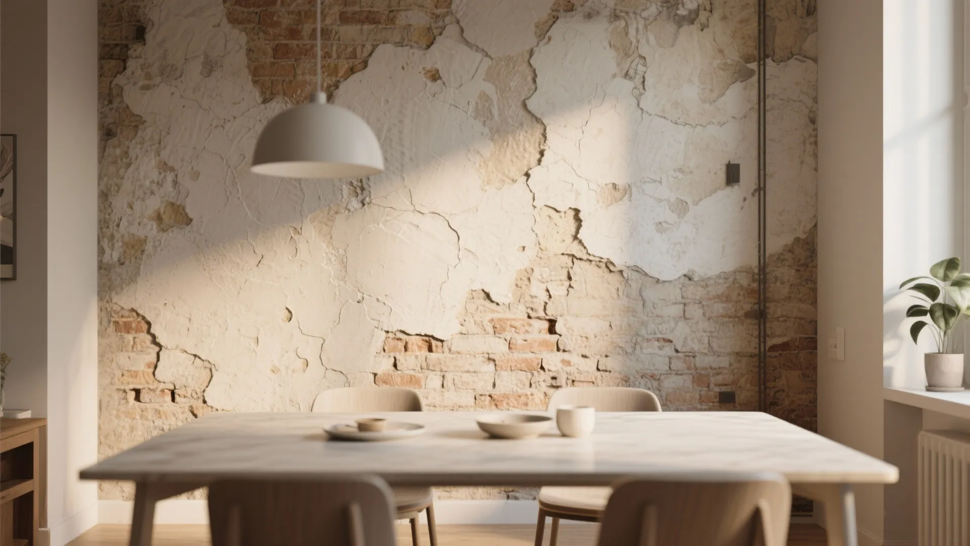 Rustic Plaster Finish