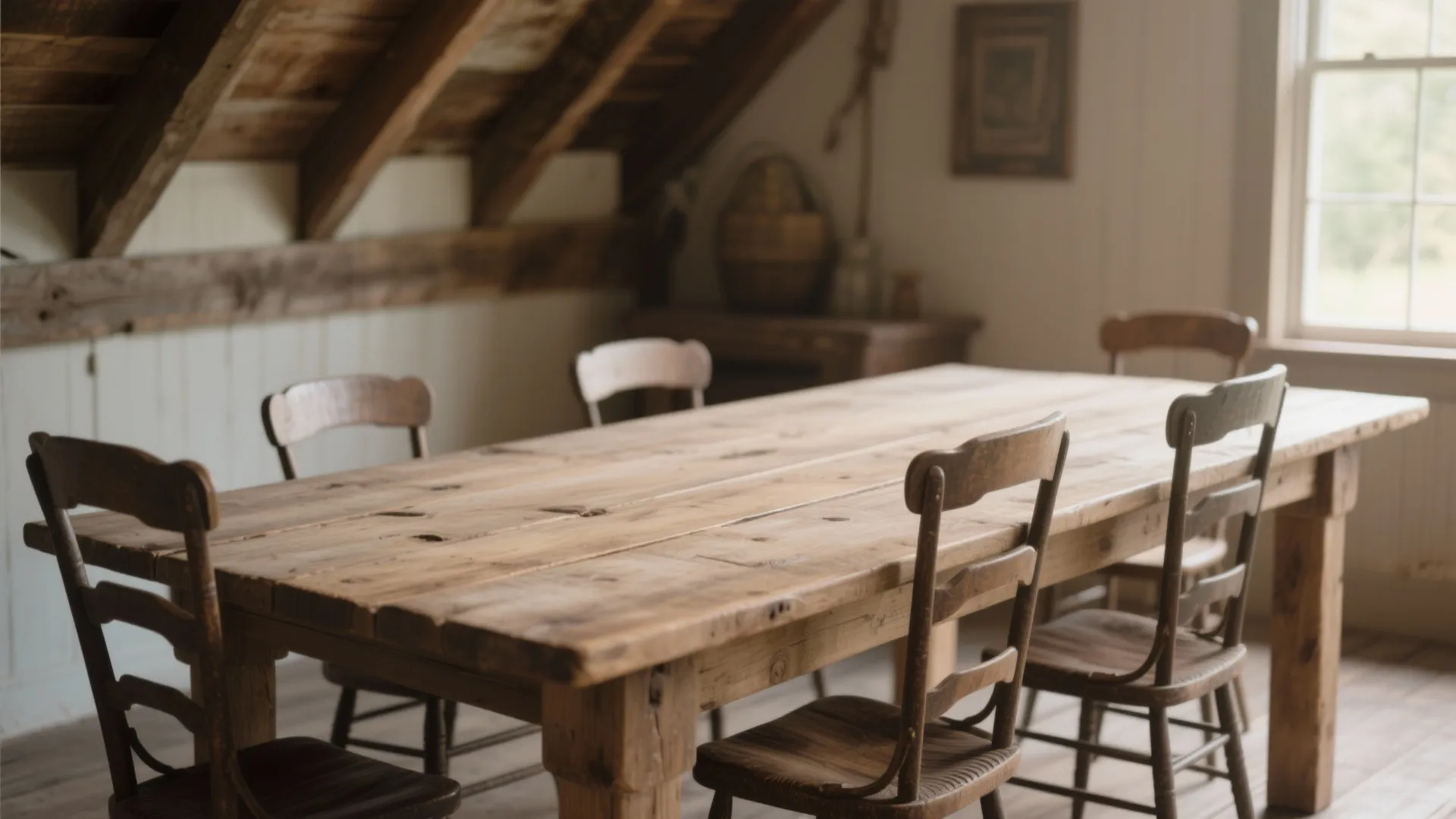 4. Rustic Farmhouse Sanding