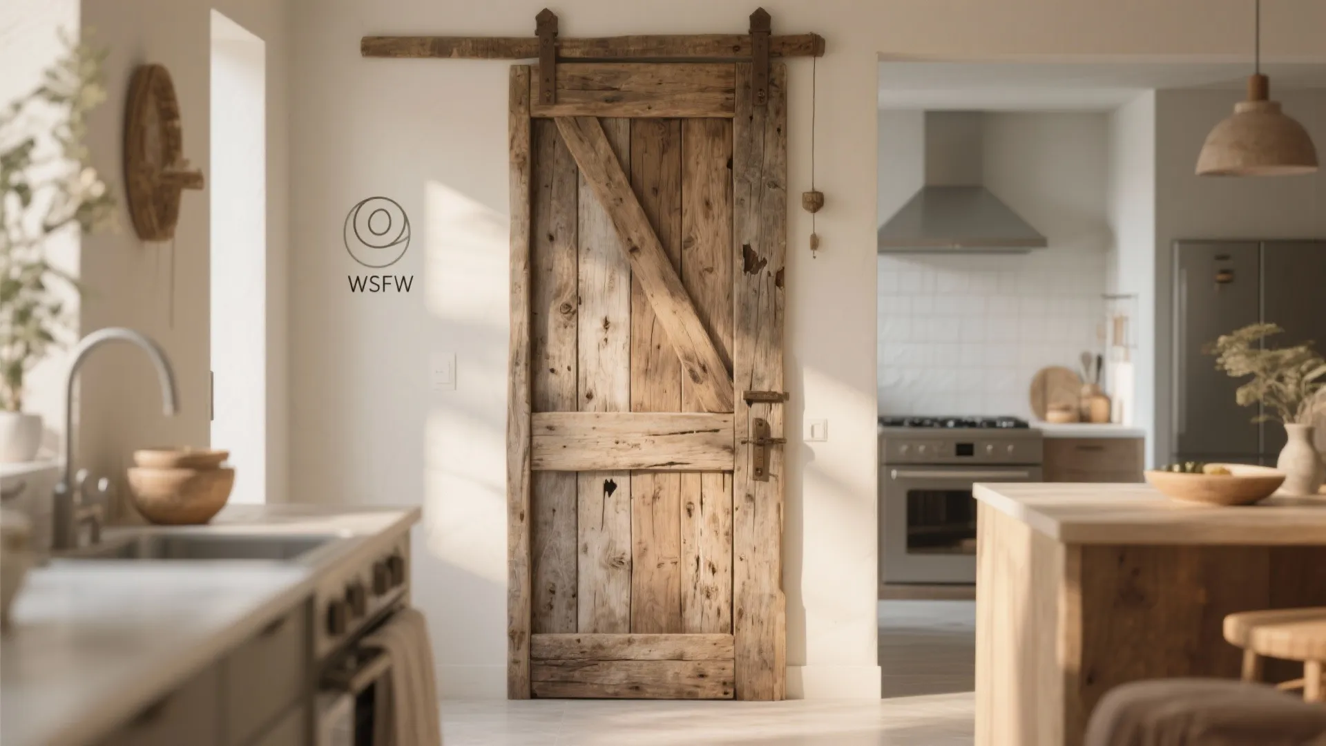 Rustic reclaimed wood charm