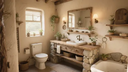10 Rustic Decorating Ideas for Small Bathrooms