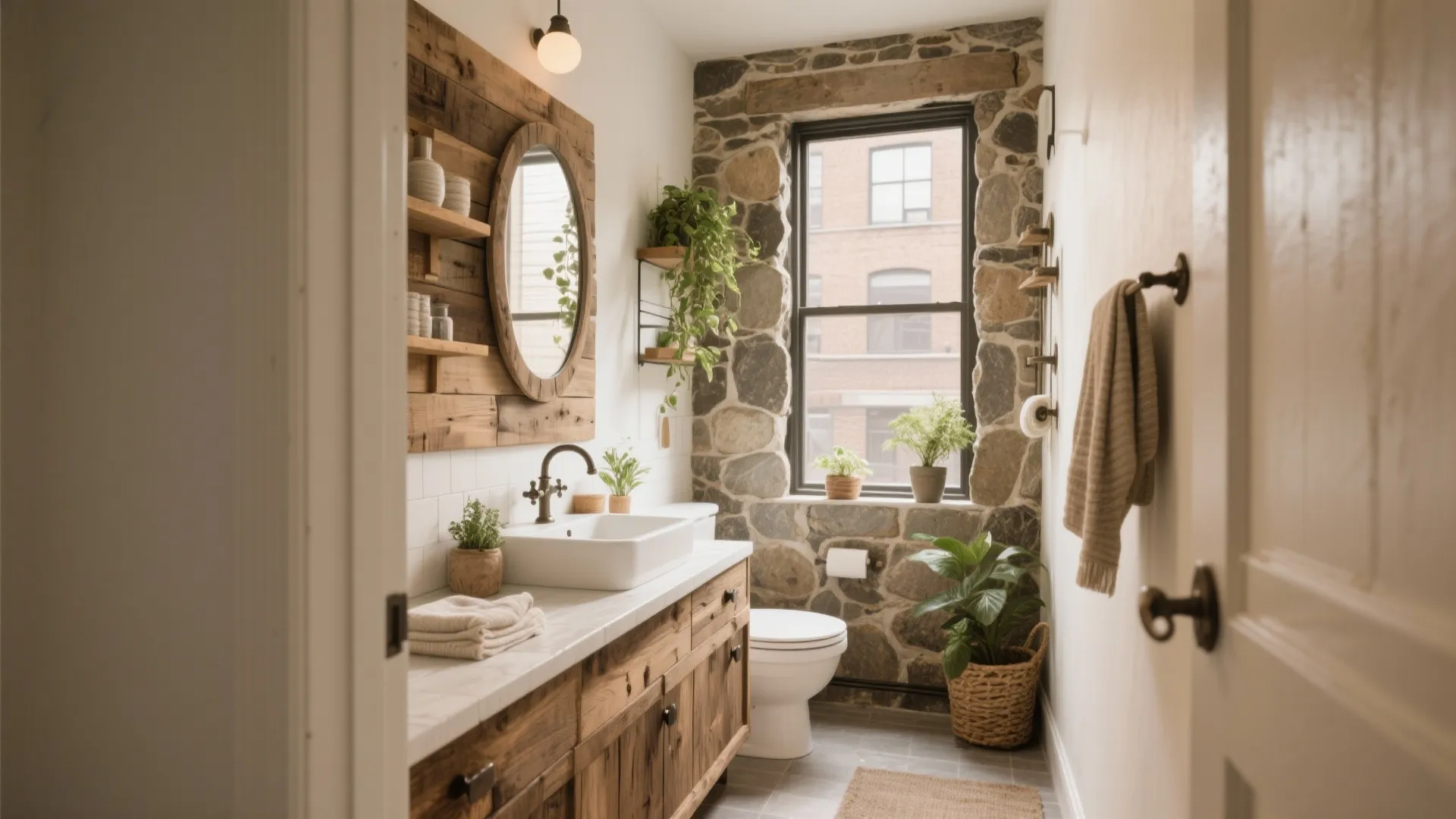 10 Rustic Ideas for Small Bathrooms: Creative Rustic Styling for Compact Bathroom Spaces