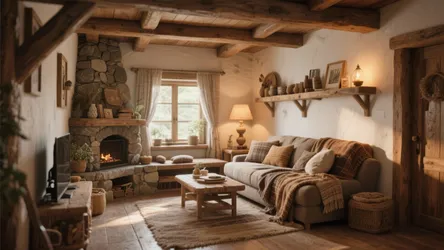 10 Rustic Ideas for Small Living Rooms