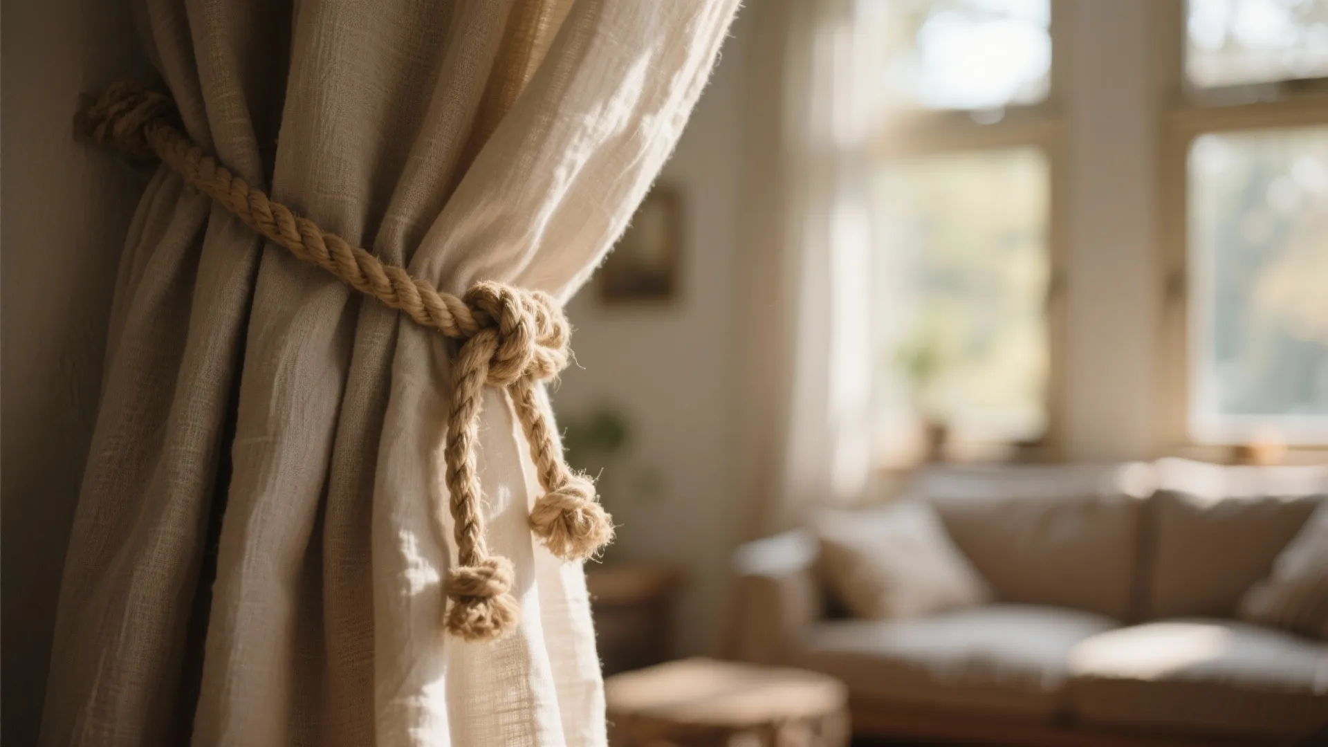 8. Tiebacks for Daylight and Style