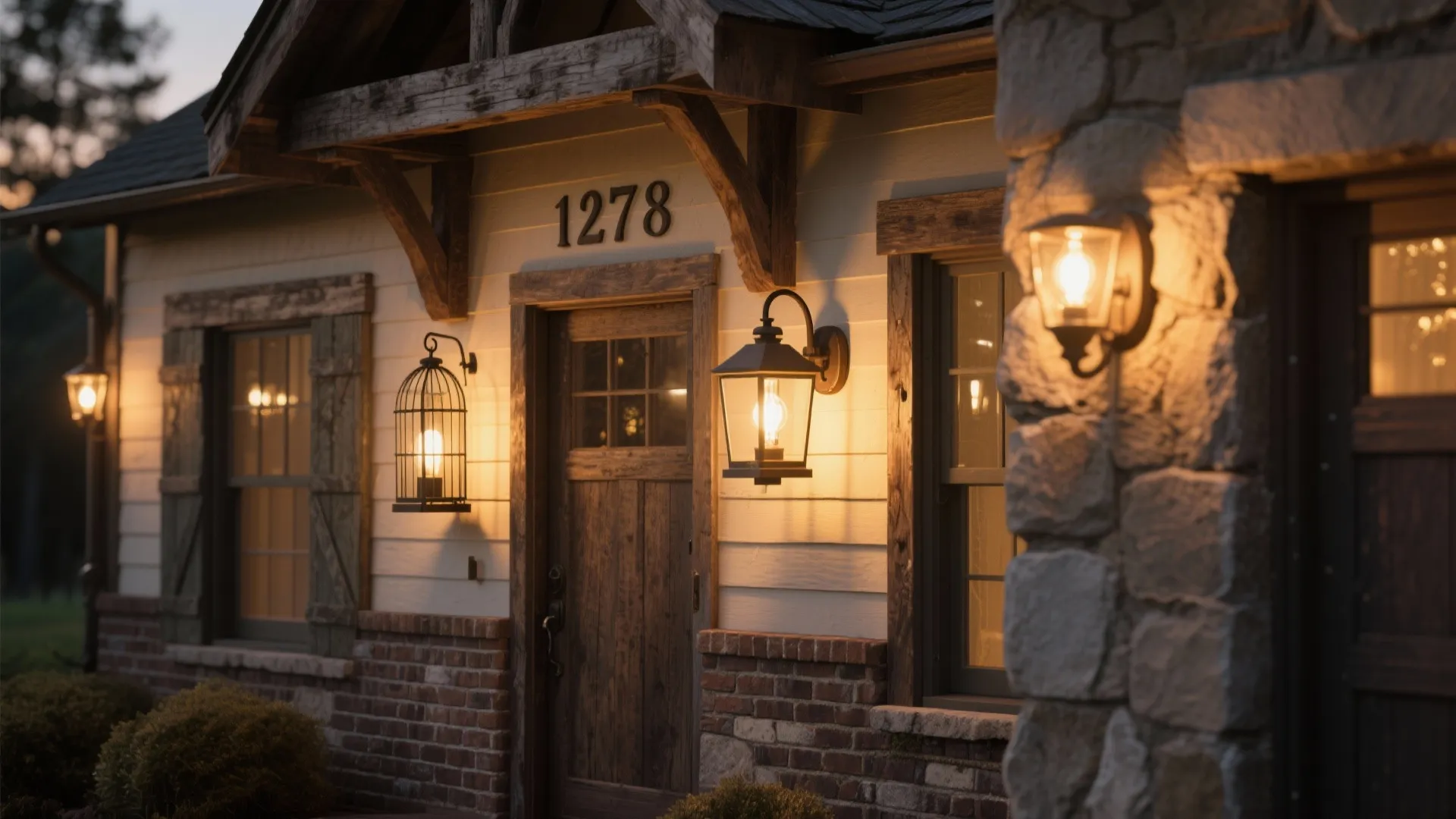 5 Rustic Outdoor Wall Light Ideas