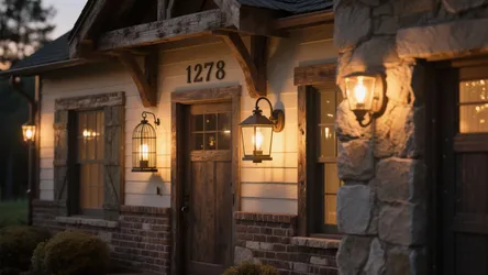5 Rustic Outdoor Wall Light Ideas