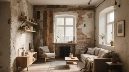 5 Rustic Texture Wall Design Ideas