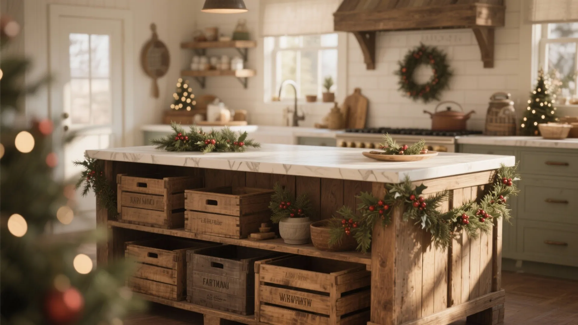 6. Rustic Wooden Accents