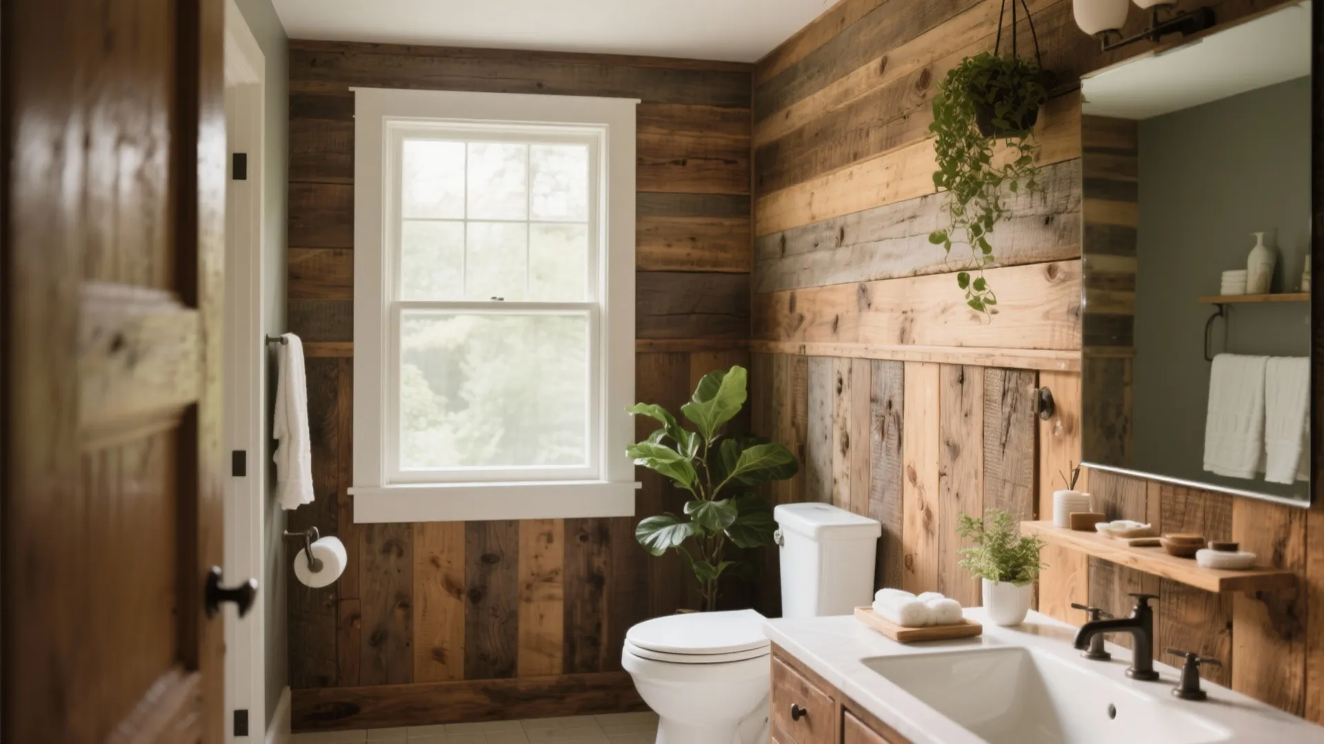 10. Rustic Reclaimed Wood