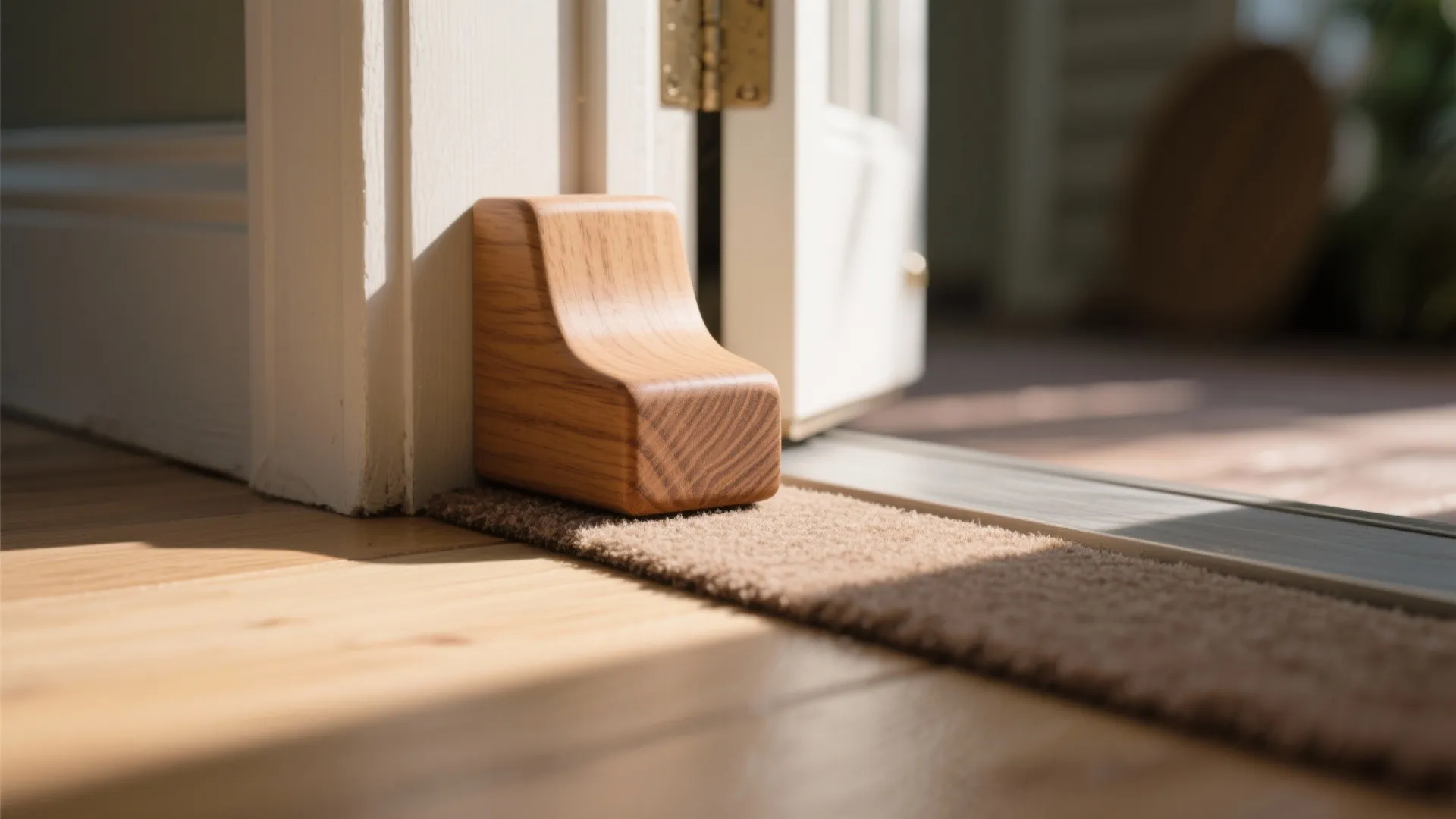 1. Rustic Wooden Block