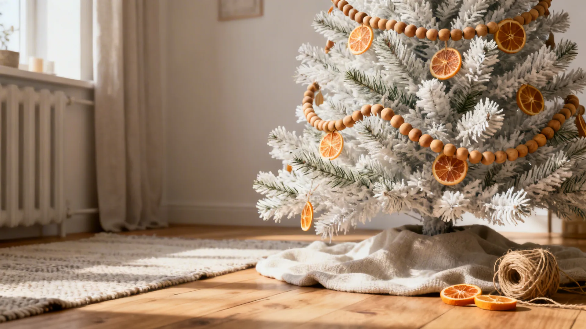 3: Natural and rustic with wood + greenery