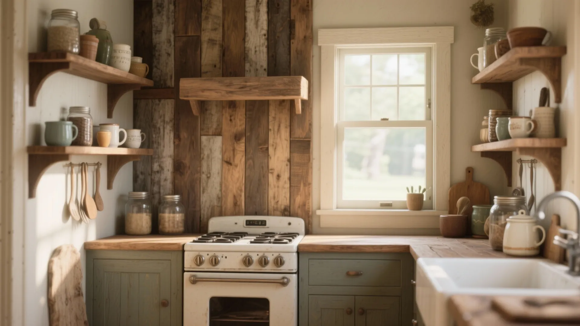 5 Rustic Kitchen Backsplash Ideas: Creative, cozy and practical rustic backsplash ideas for small and large kitchens, from reclaimed wood to textured tiles