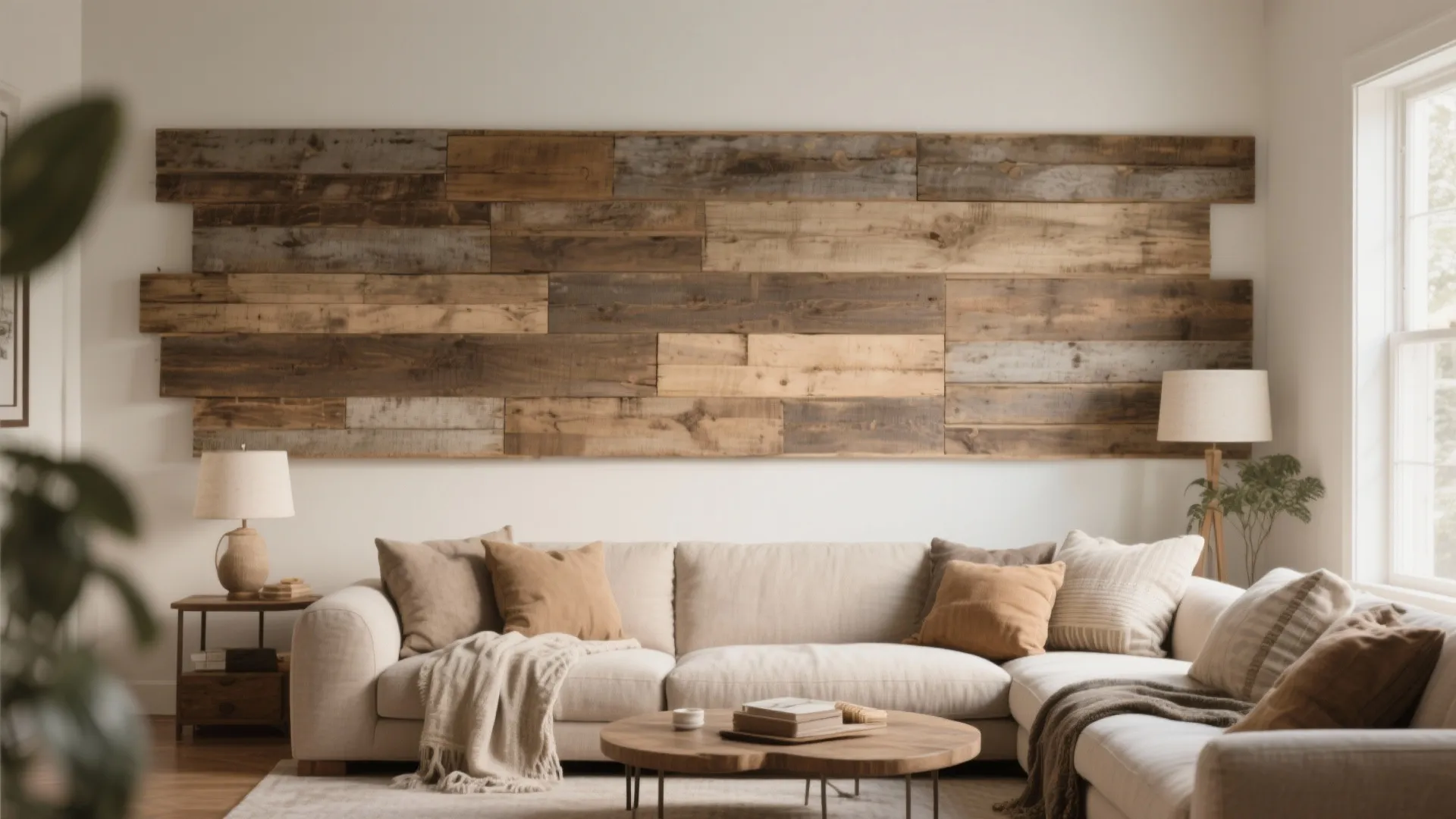Rustic Wooden Accent Panels