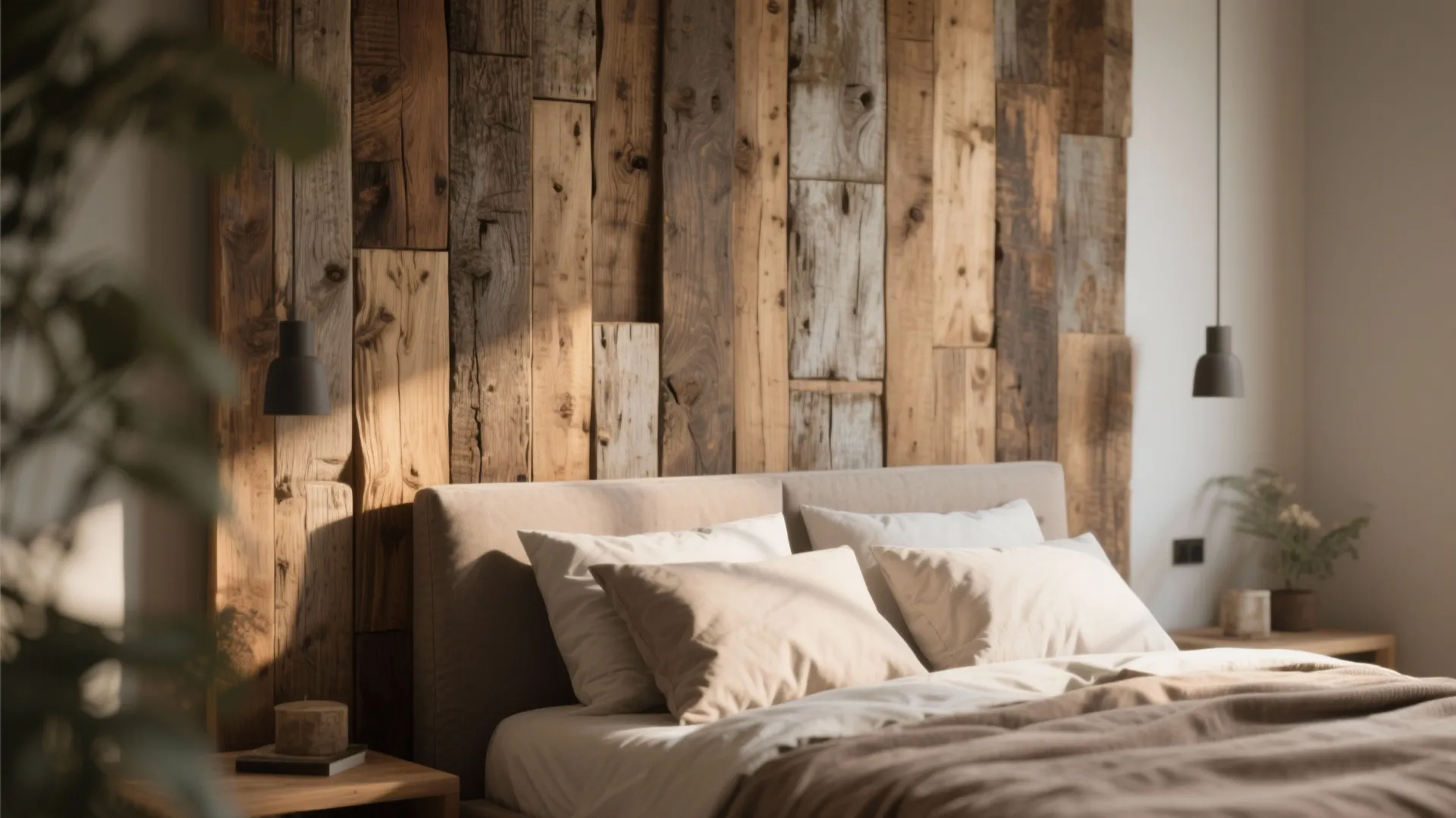 Rustic Wooden Accent Panels