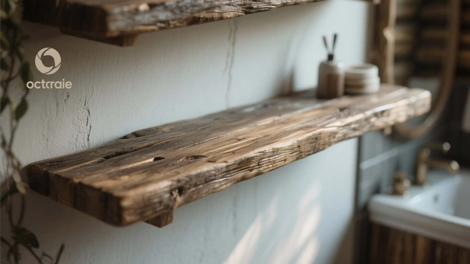 1. Rustic Wooden Accents