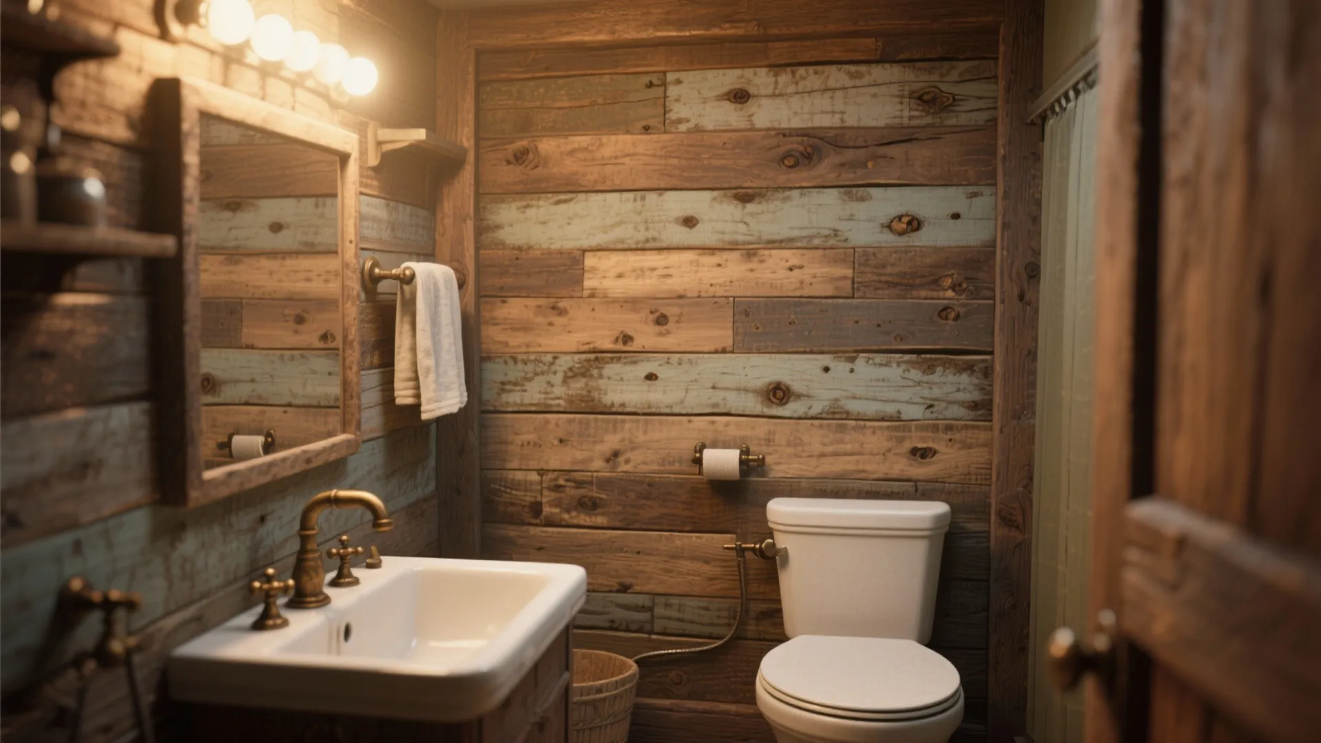 5. Rustic Reclaimed Wood