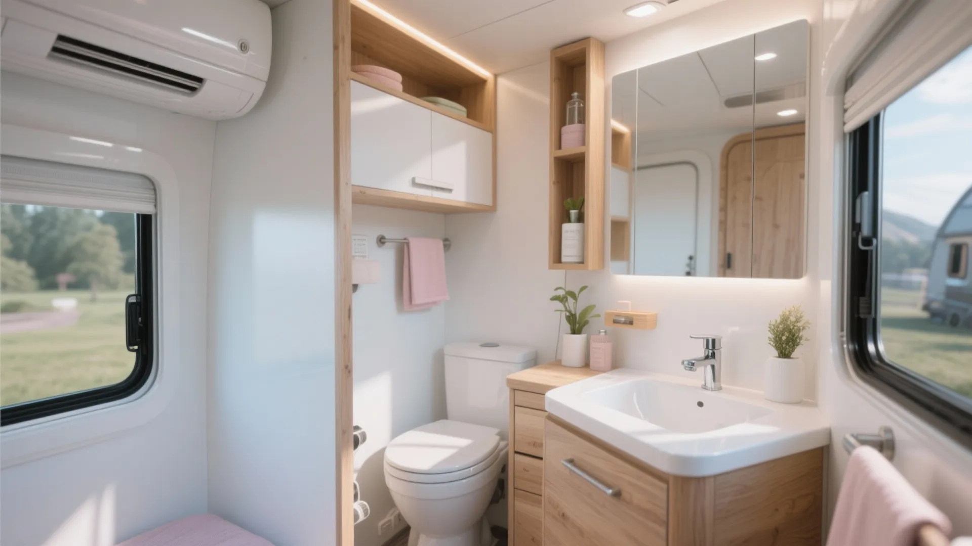 10 Small RV Bathroom Ideas that Really Work: Creative and practical design tips for making the most of your RV bathroom space