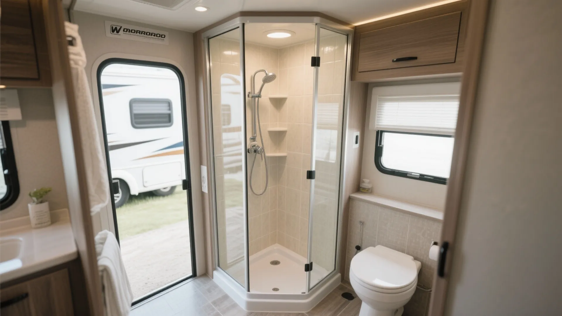 4. Corner Shower Units