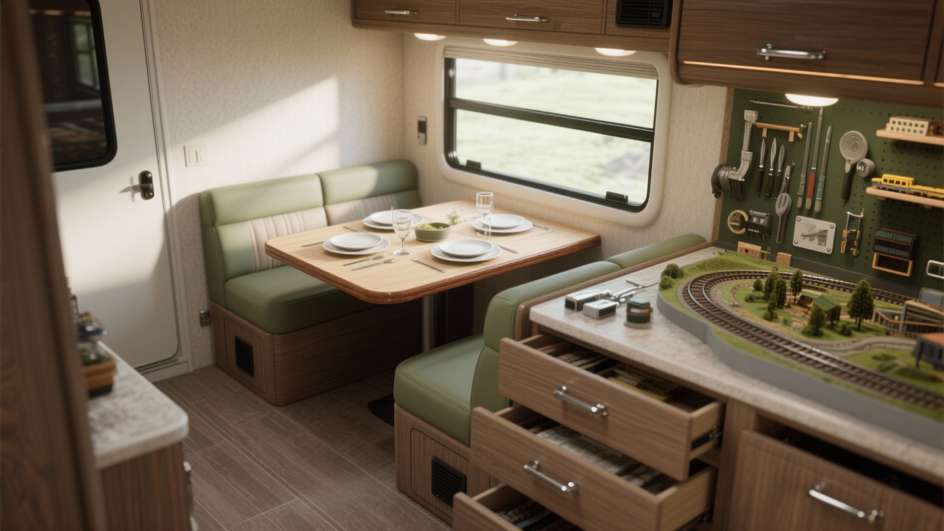RV Dining Table Ideas: 5 Small-Space Solutions