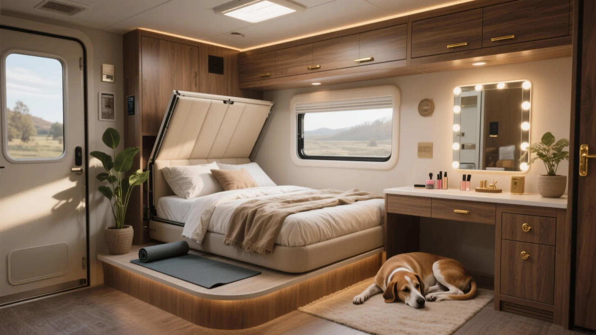 RV Bedroom Decor — 5 Creative Ideas: Small-space tricks and cozy upgrades I use in real RV bedroom makeovers