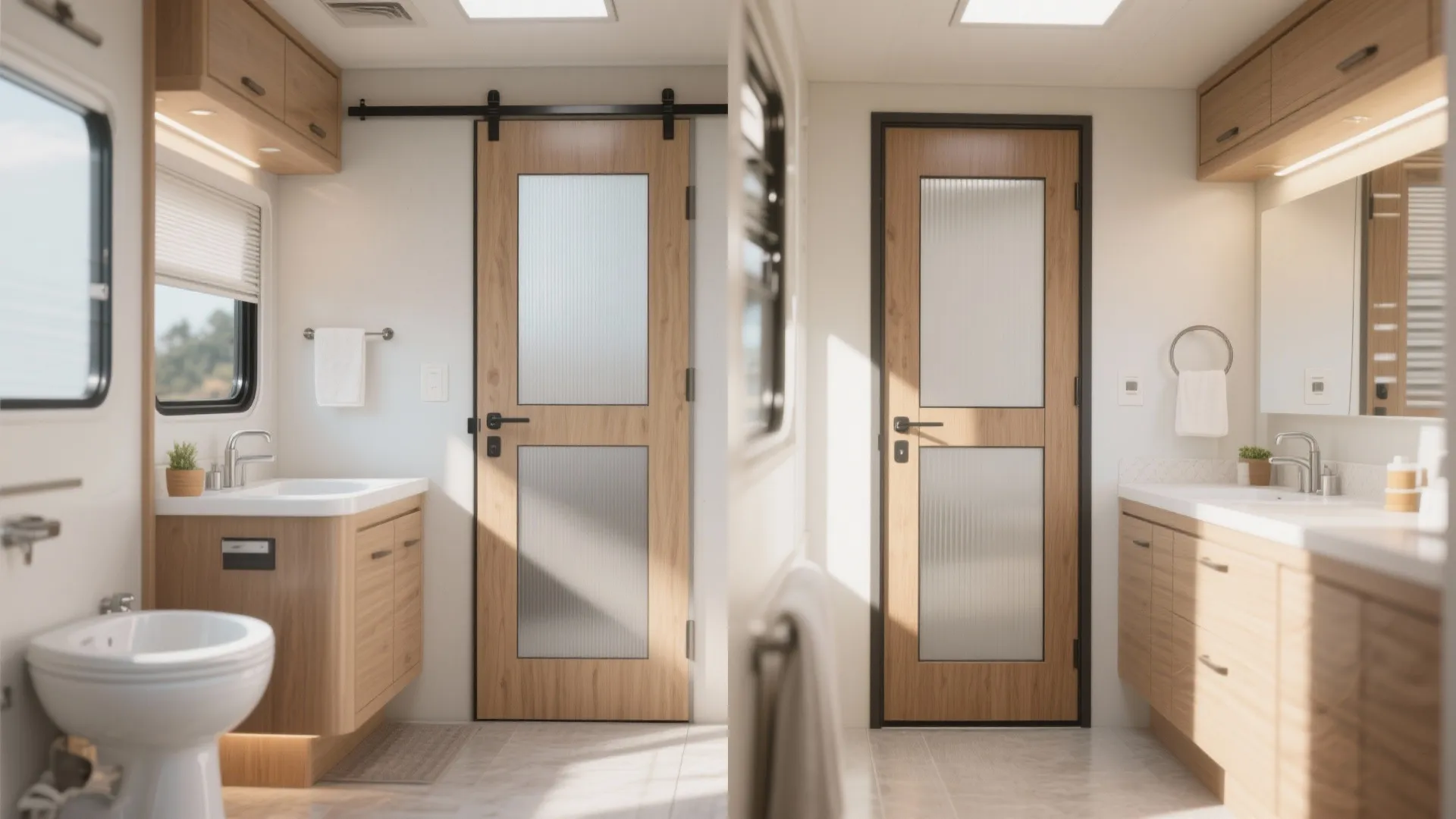 3. Use Sliding Doors