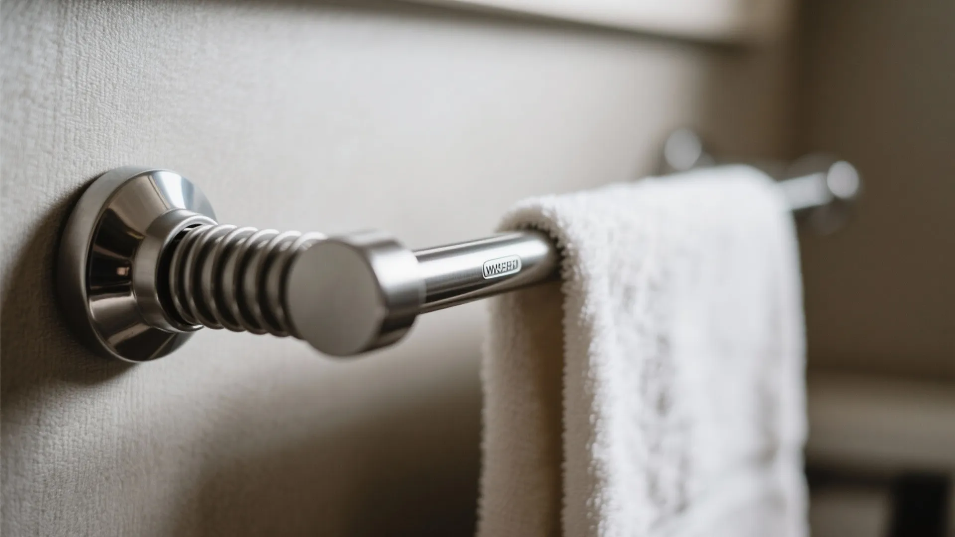 9. Telescoping Towel Rods