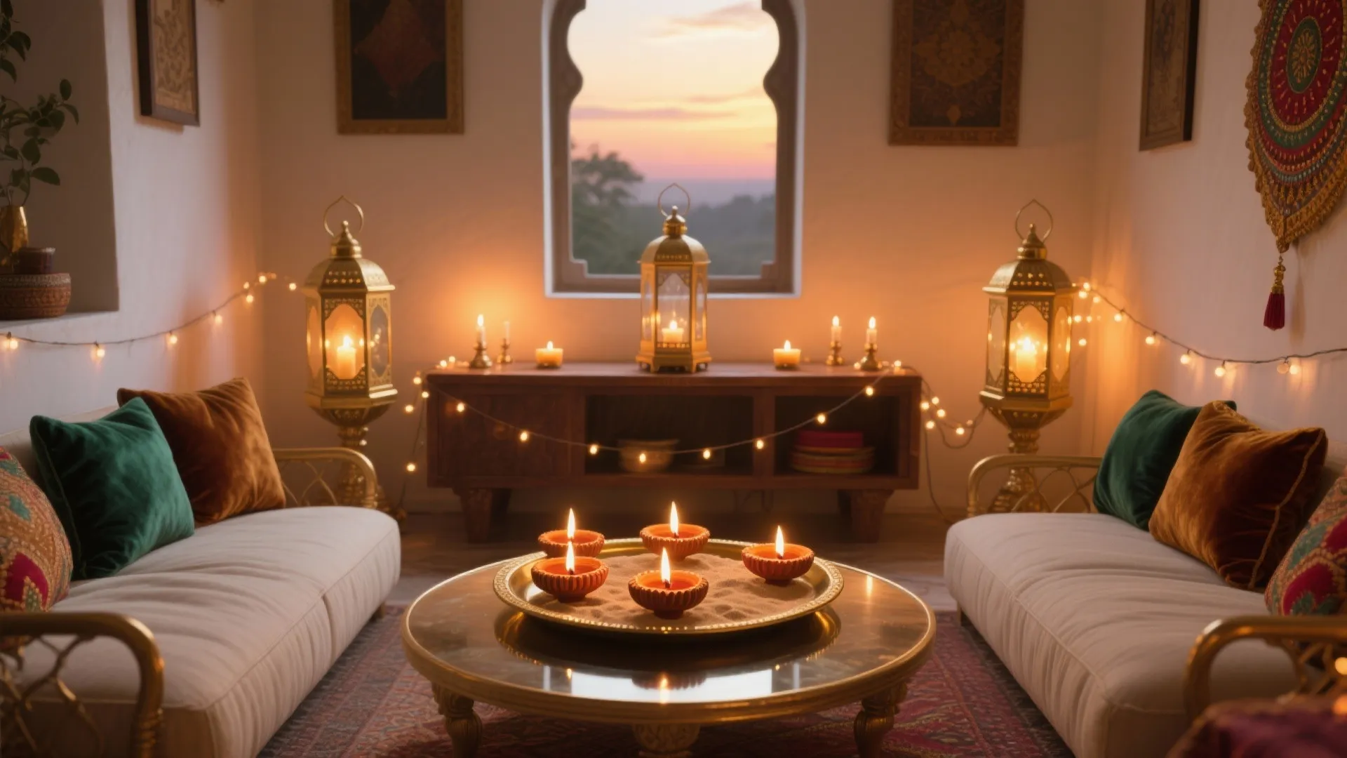 Layered Lighting for a Sacred Glow