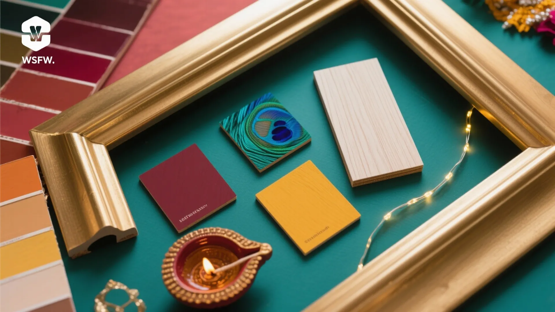 Metal Accents and Sacred Color Blocking