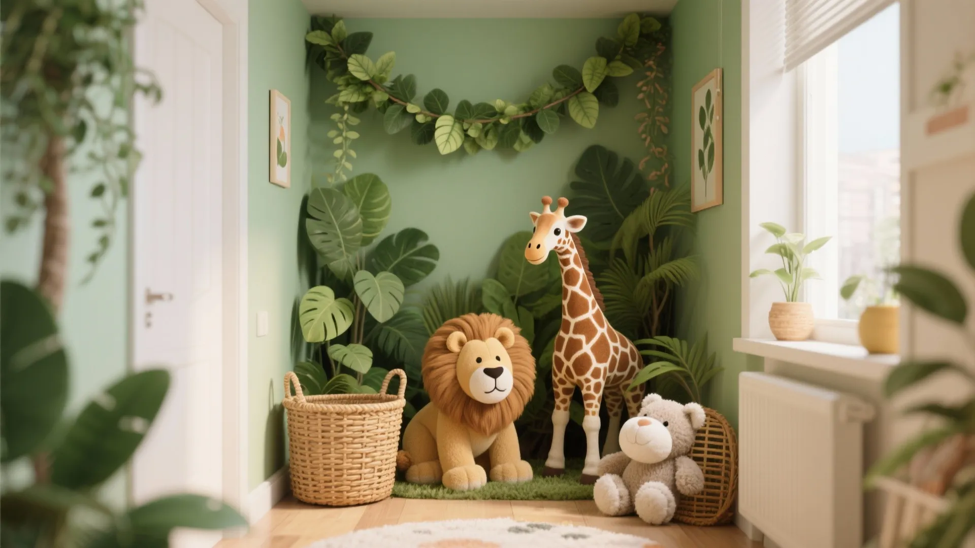 Safari Mini-Jungle Corner