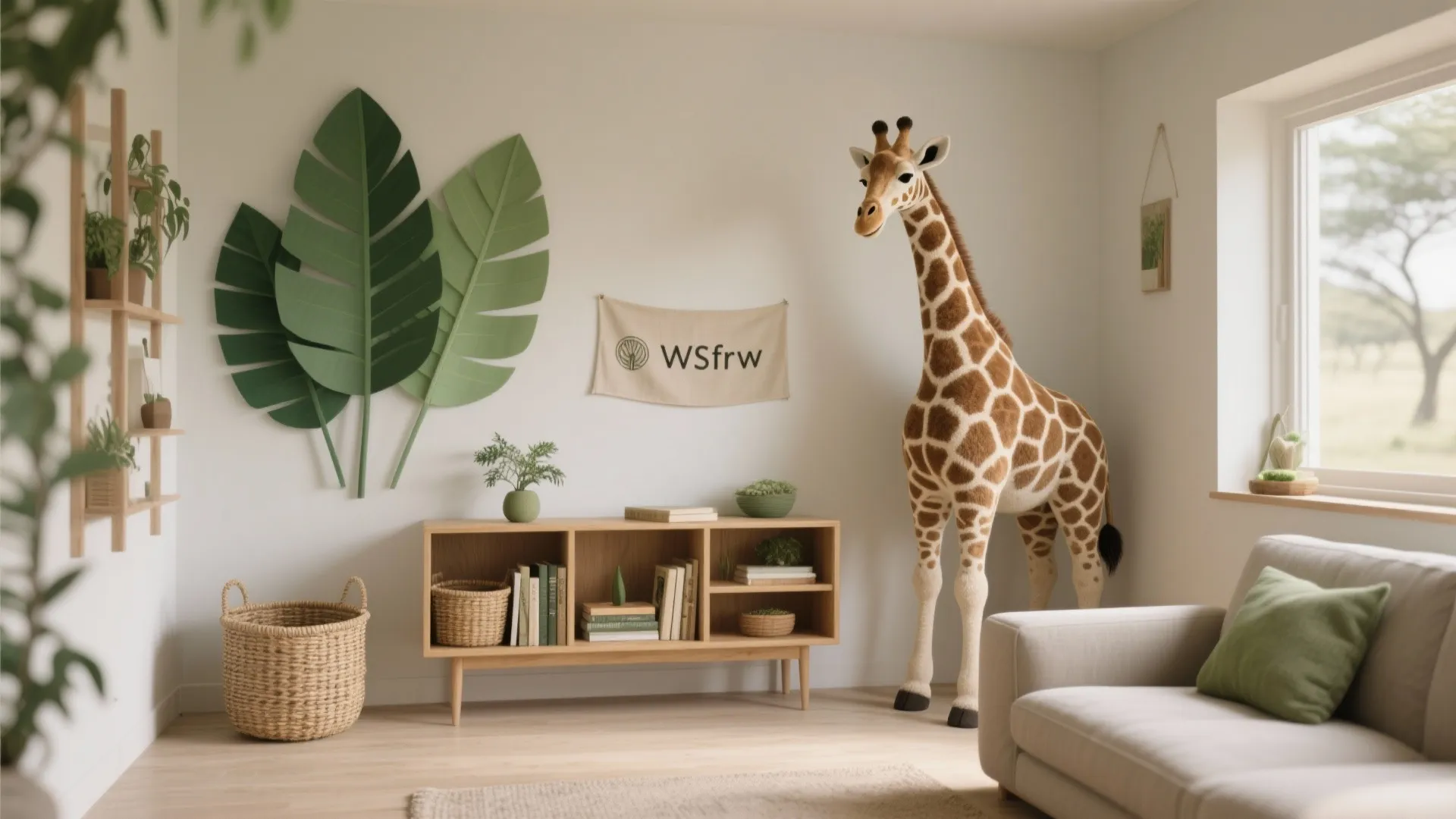 Safari Minimalist Corner