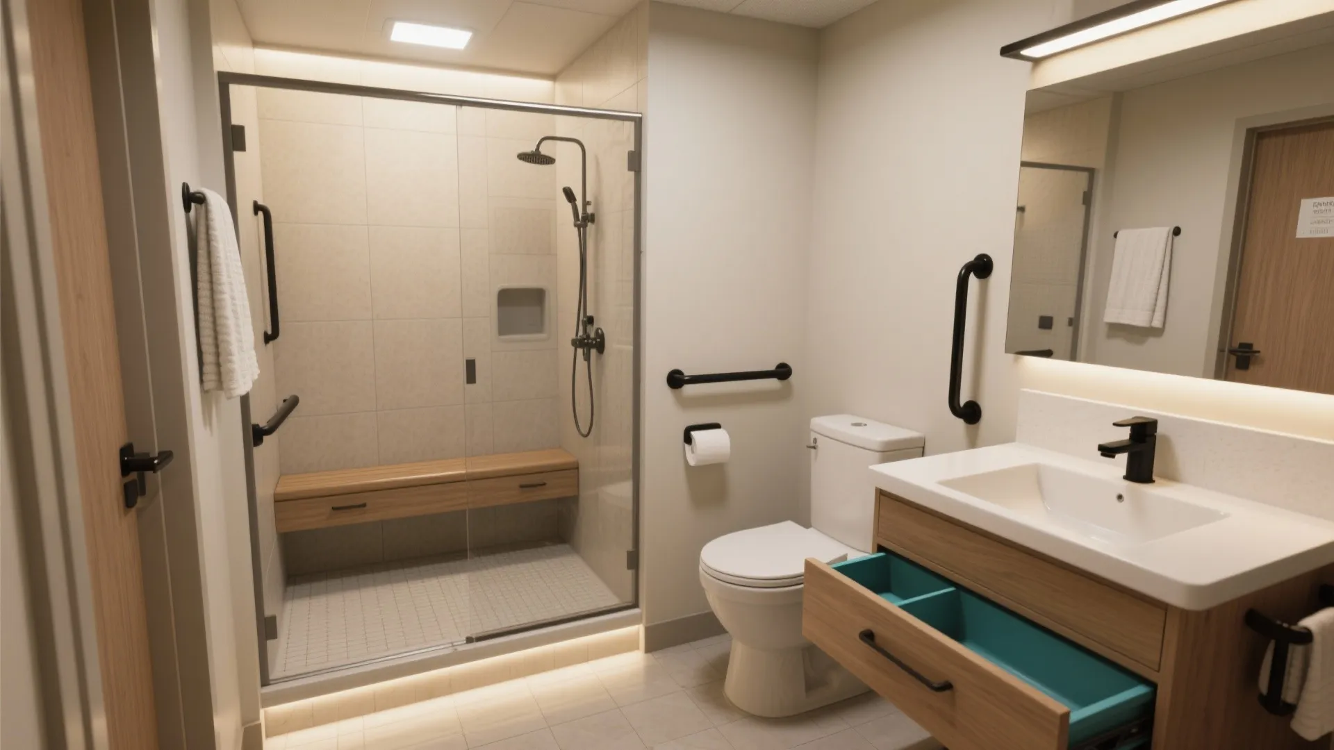 5 Small Bathroom Ideas for Seniors: Practical, safe and stylish small bathroom upgrades I use with senior clients