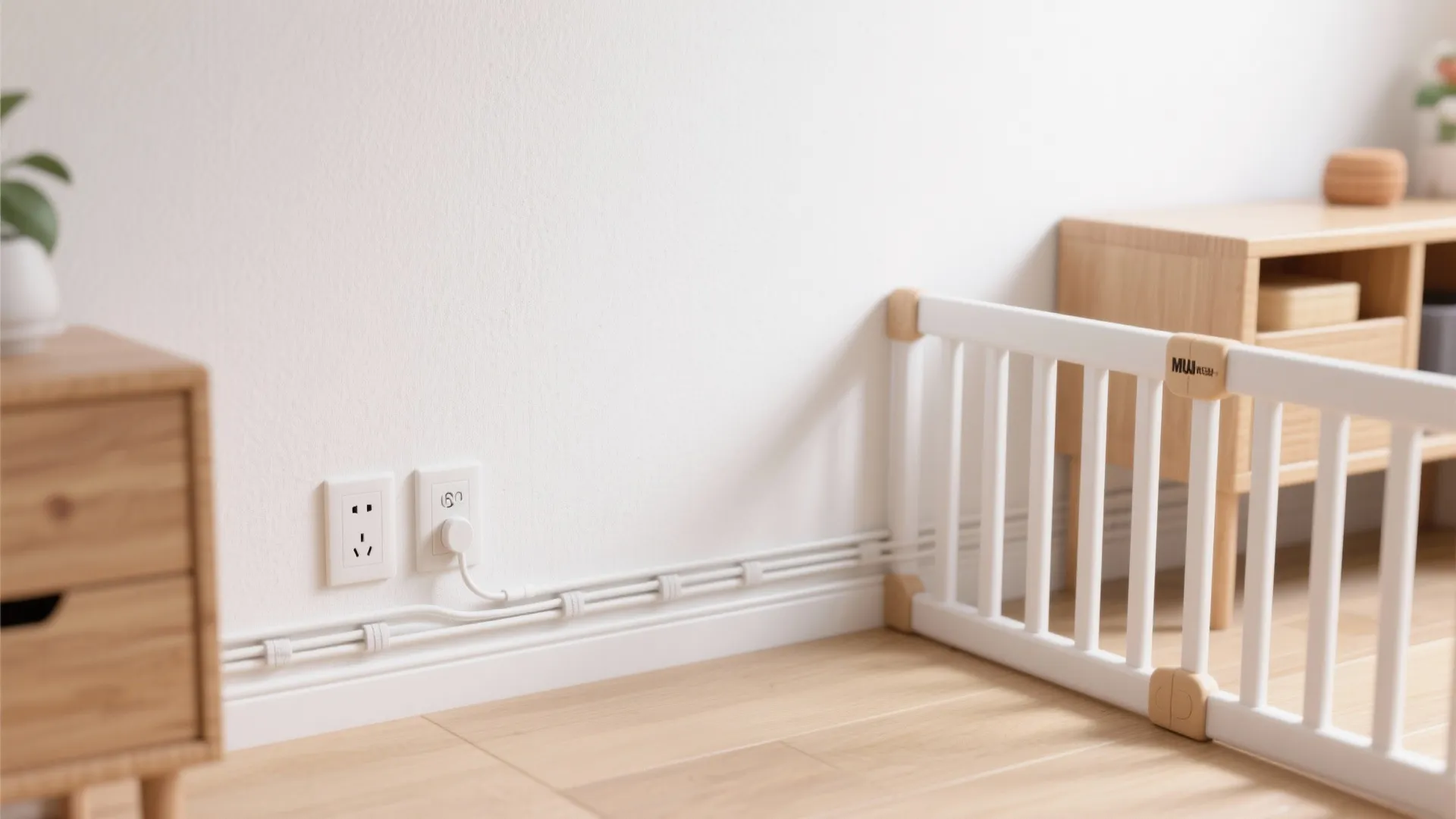 コンセントとコードの安全計画：高さ60cmルールと“抜けない”固定